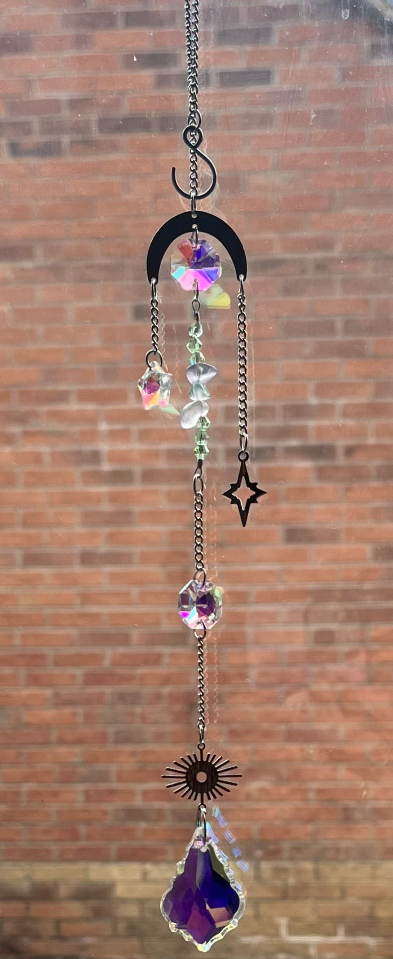 Fluorite Suncatcher
