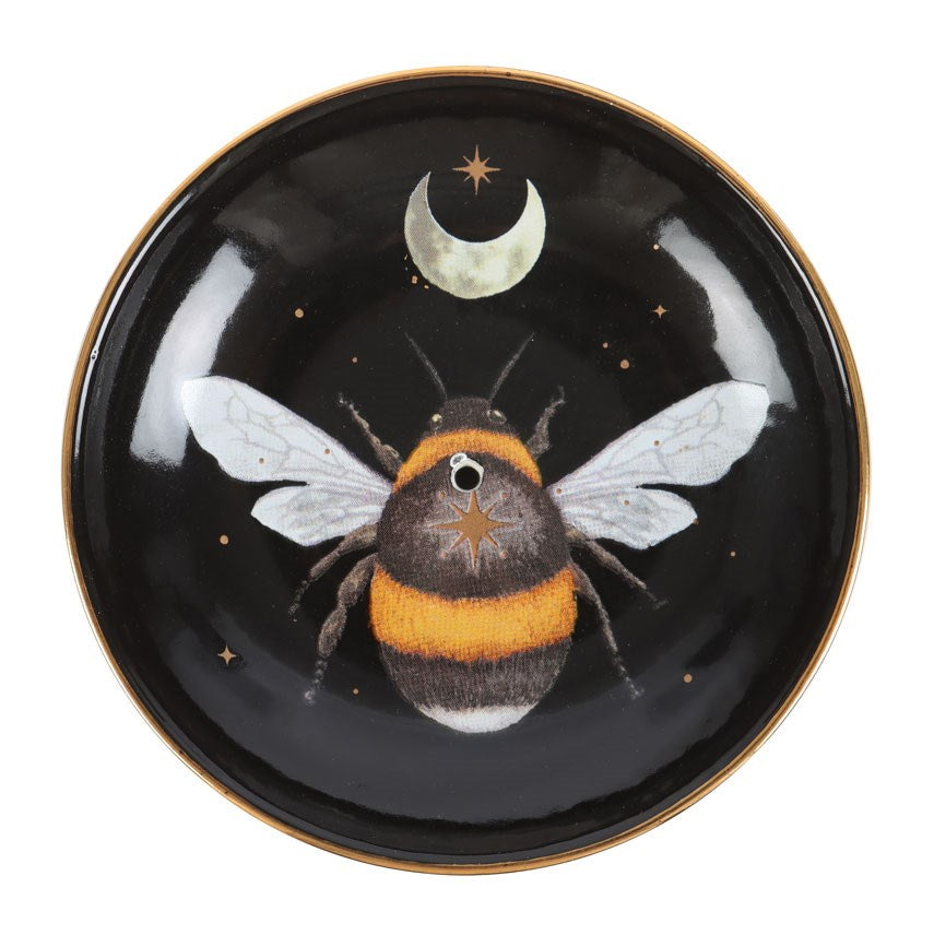 Forest Bee Ceramic Incense Holder