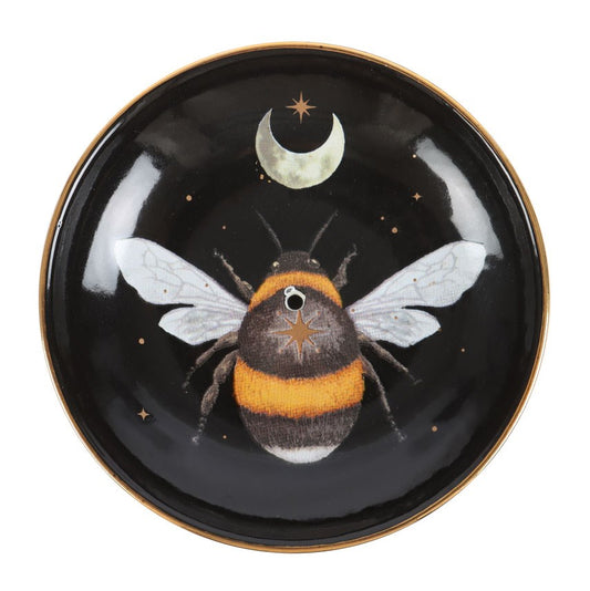 Forest Bee Ceramic Incense Holder