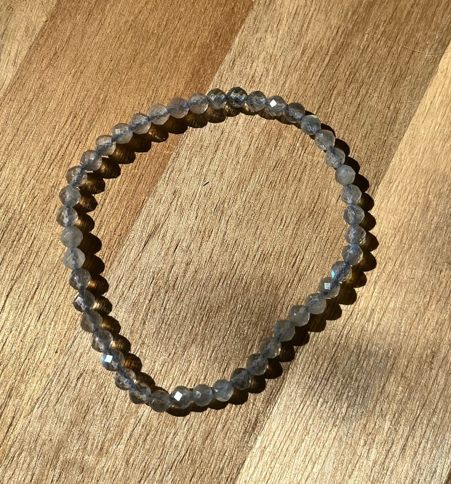 Elasticated Faceted Crystal Bracelets - various crystals