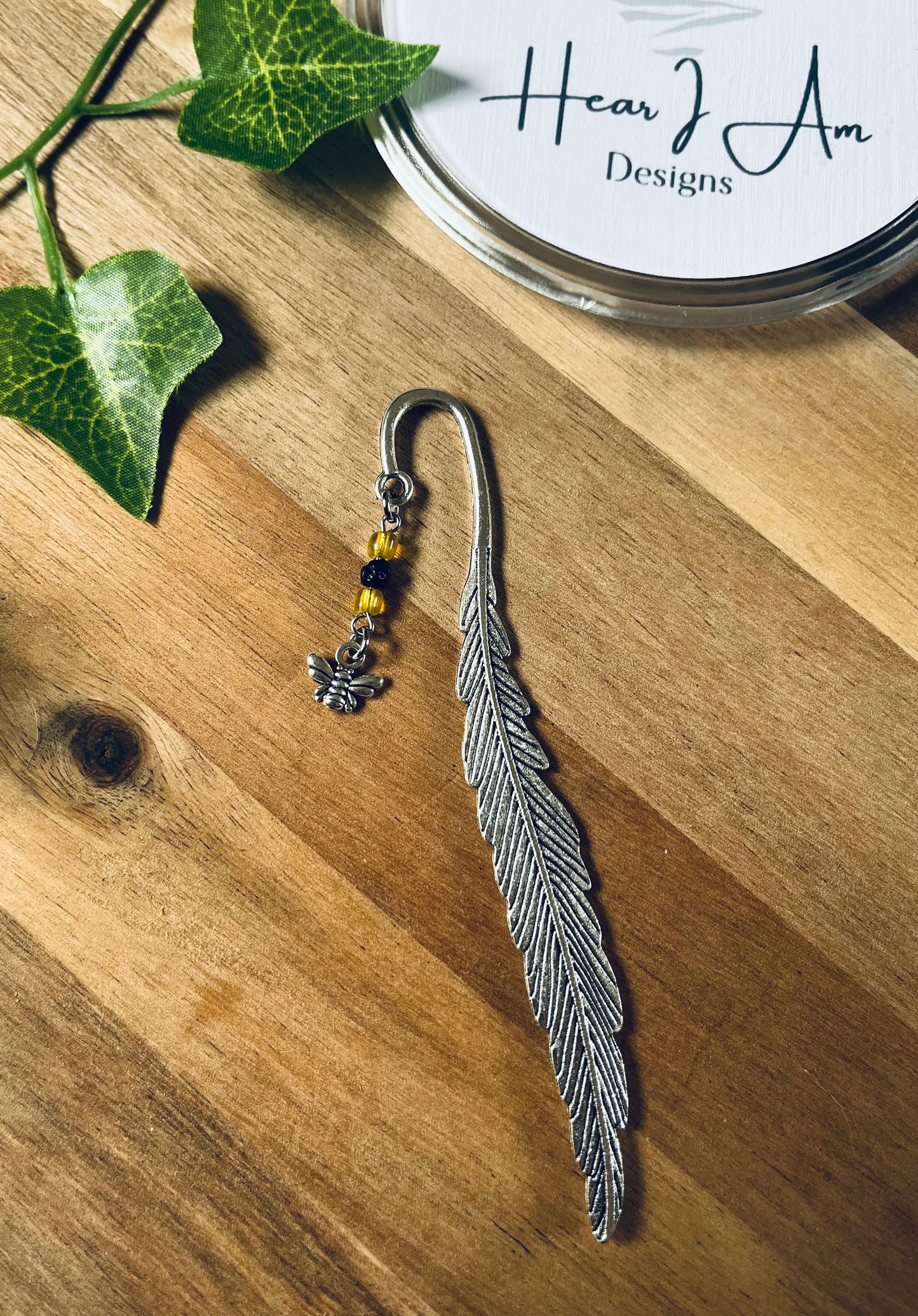 Crystal Feather Bookmarks