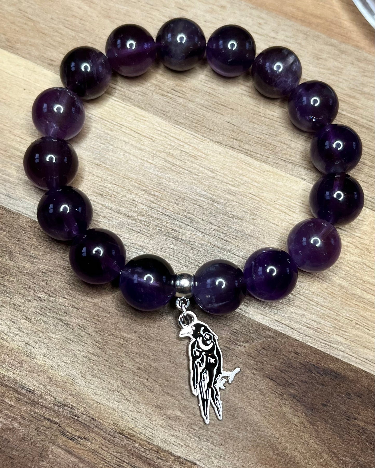 Crystal Charm Bracelets - Various Materials