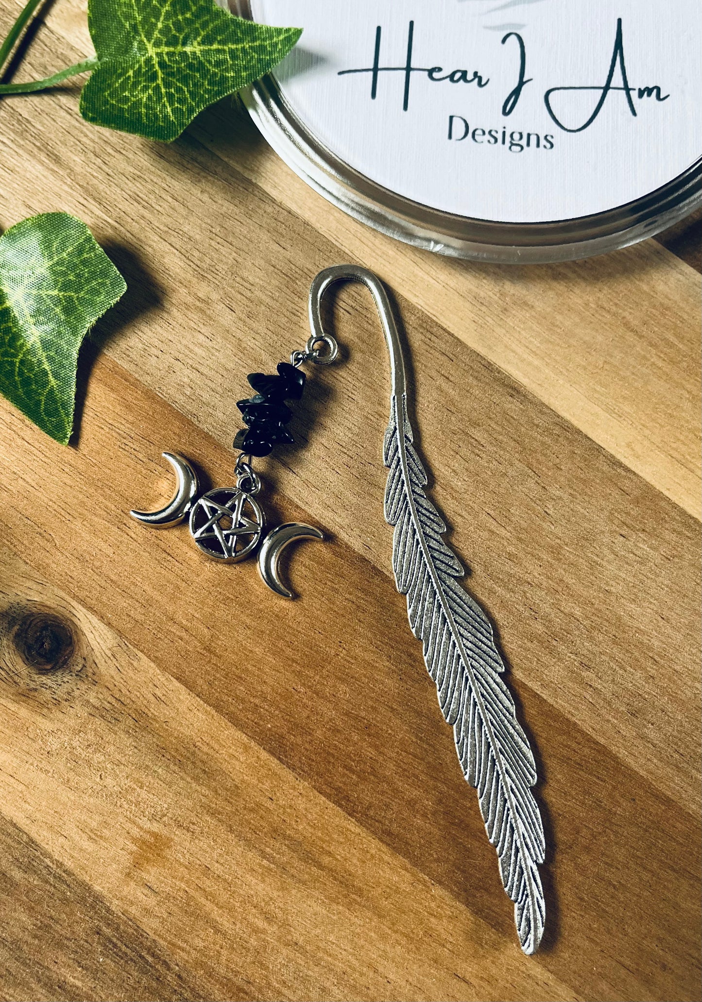 Crystal Feather Bookmarks