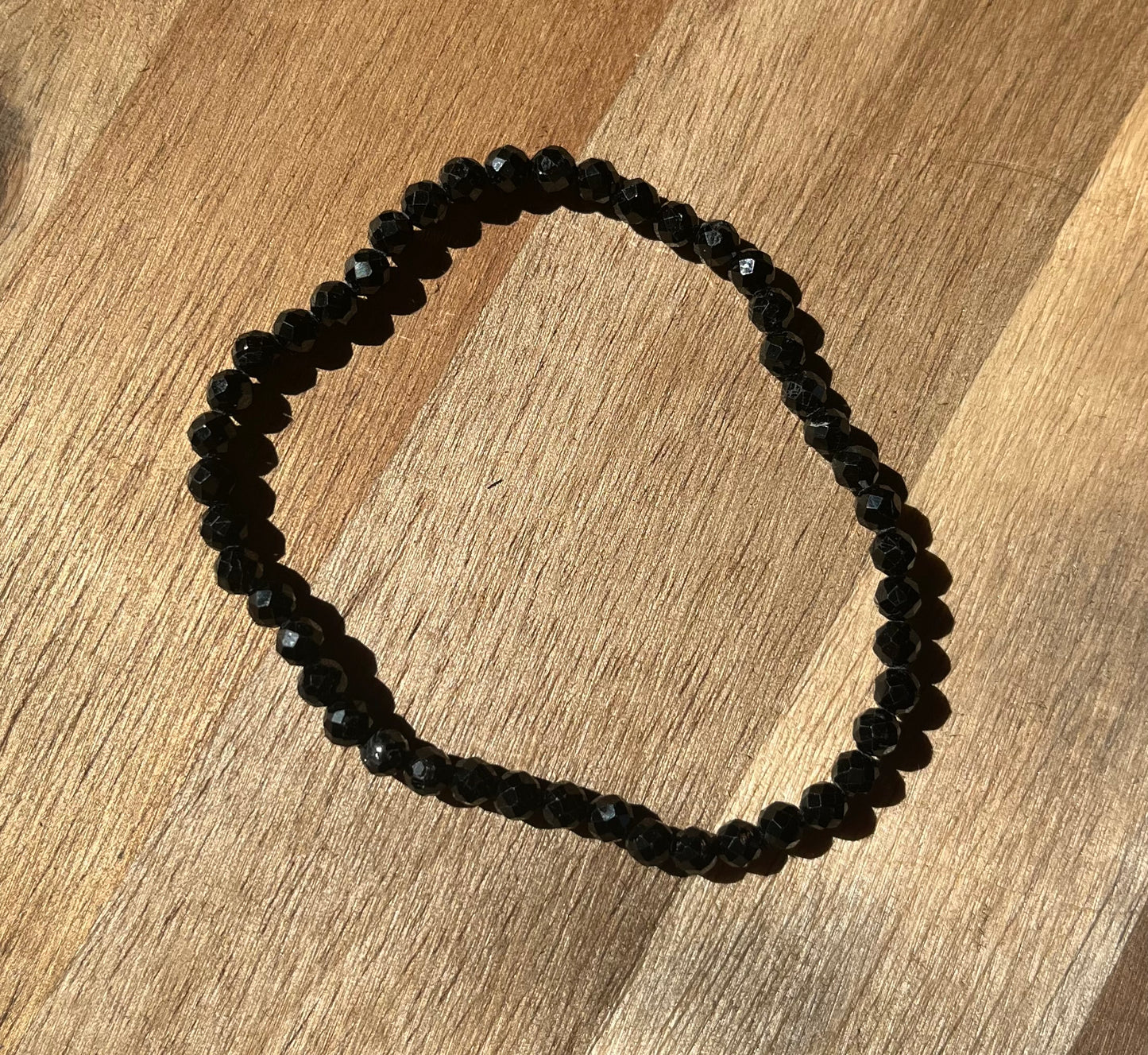 Elasticated Faceted Crystal Bracelets - various crystals