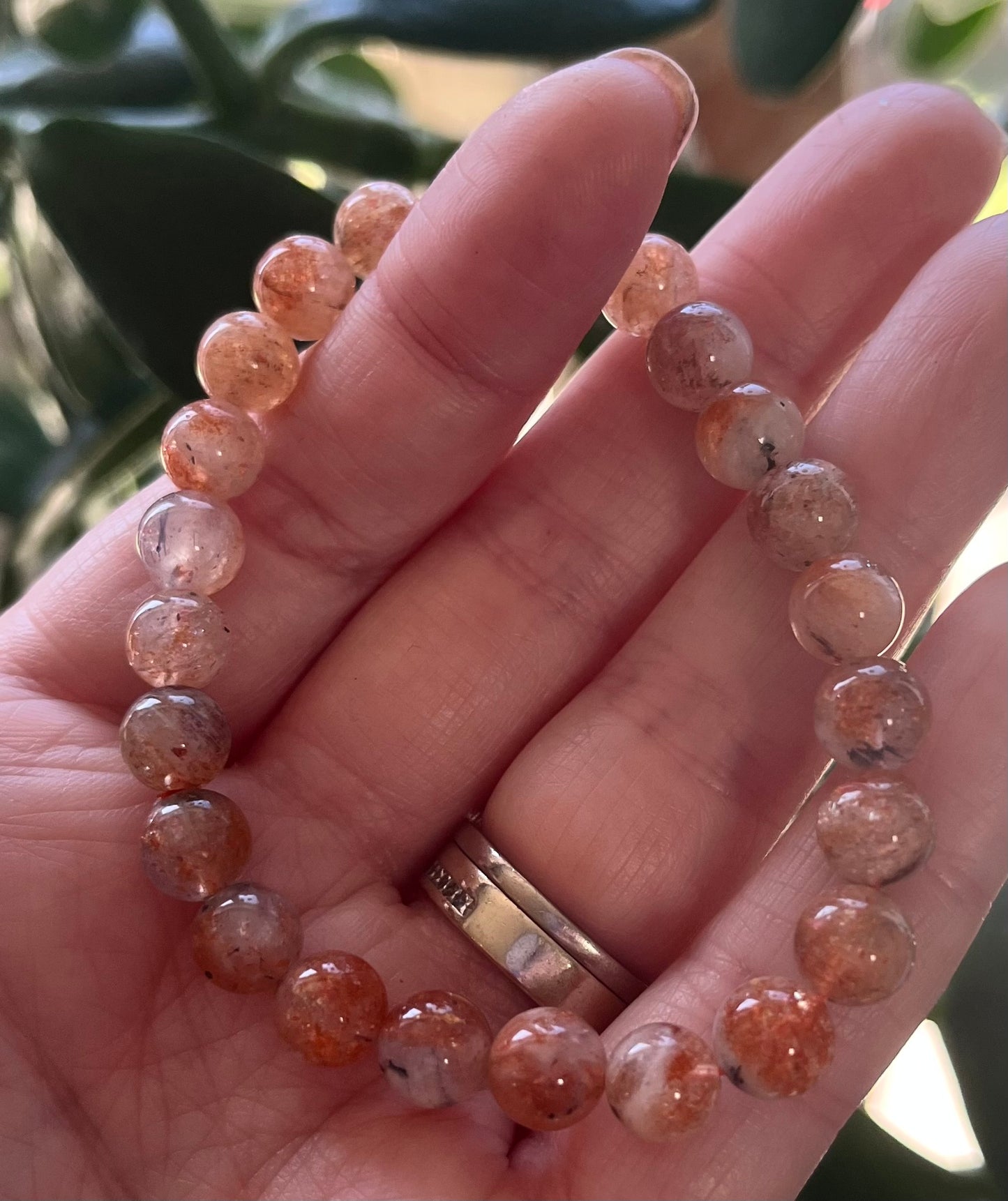 Elasticated Crystal Bead Bracelets