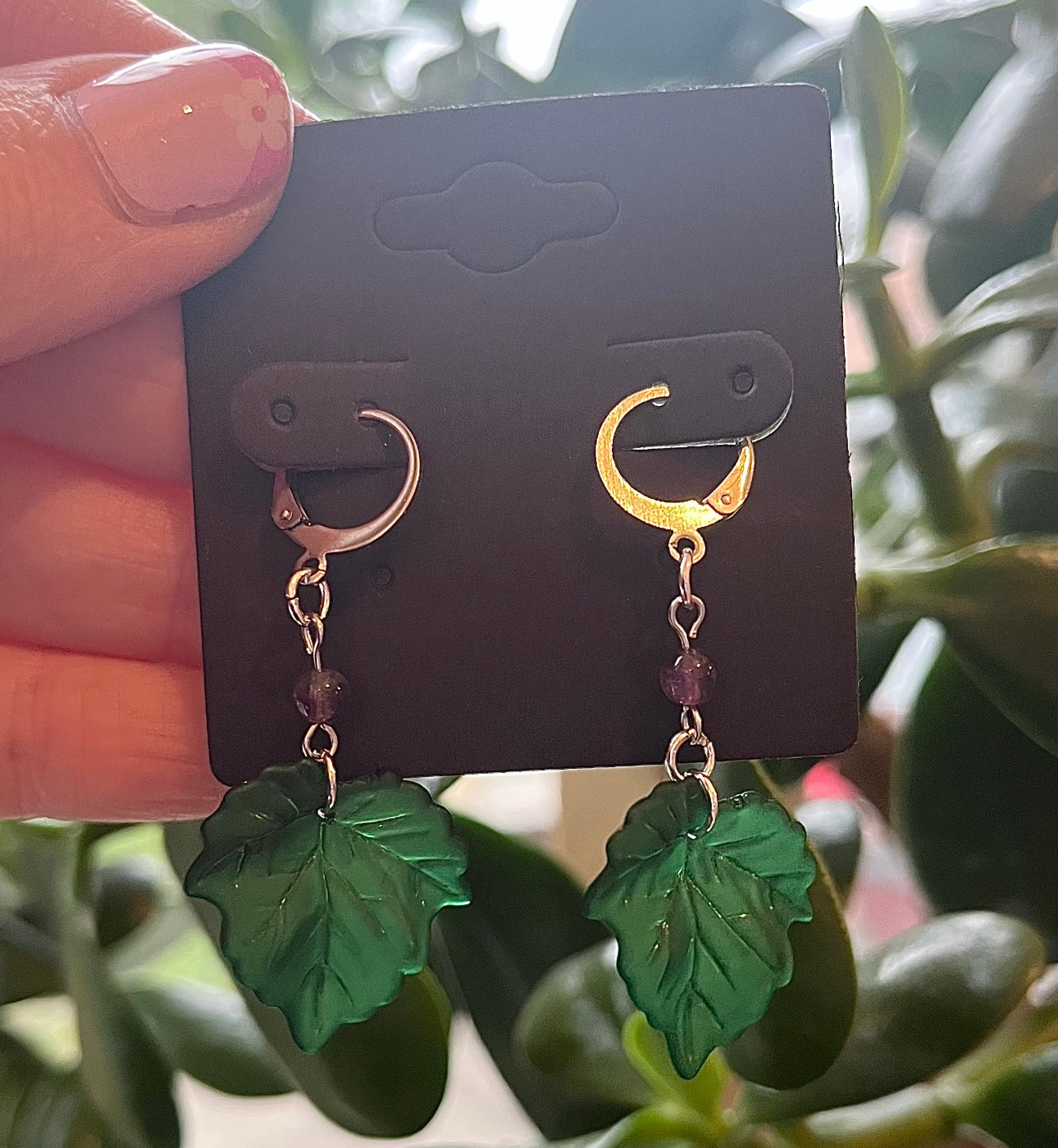 £5 Crystal Huggie Earrings - various designs