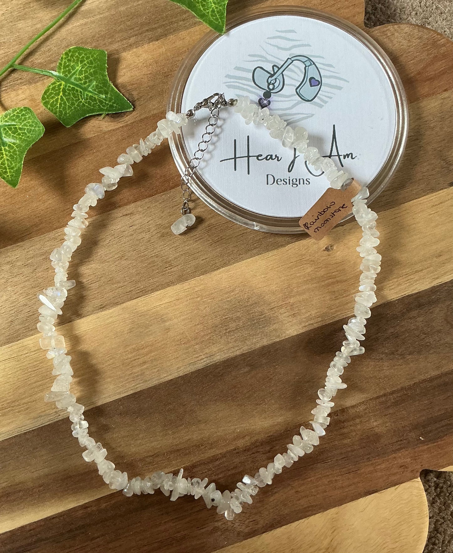 Crystal Chip Necklace - various materials