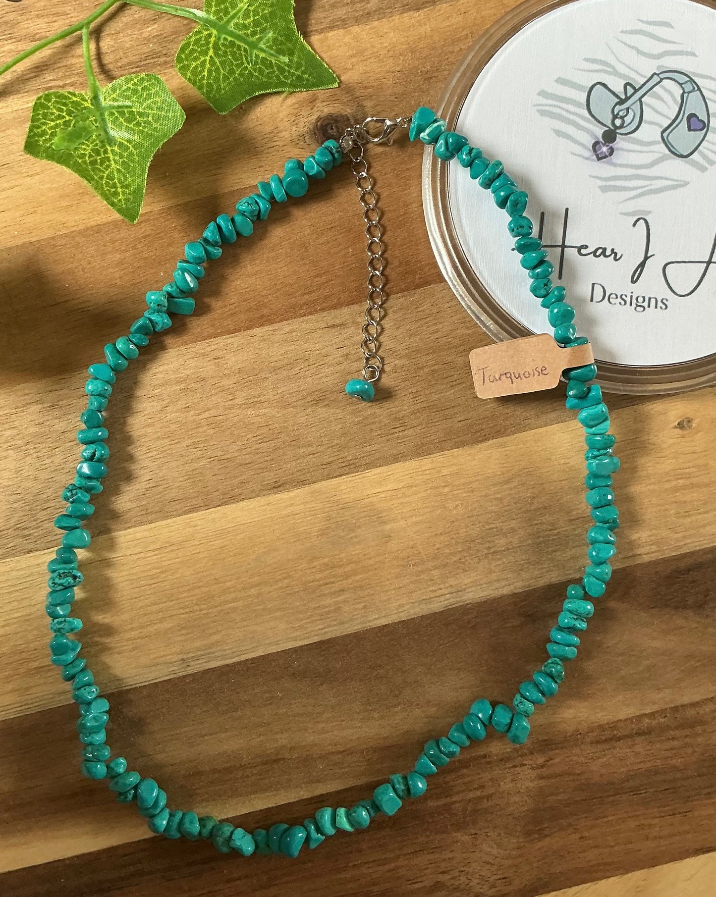 Crystal Chip Necklace - various materials