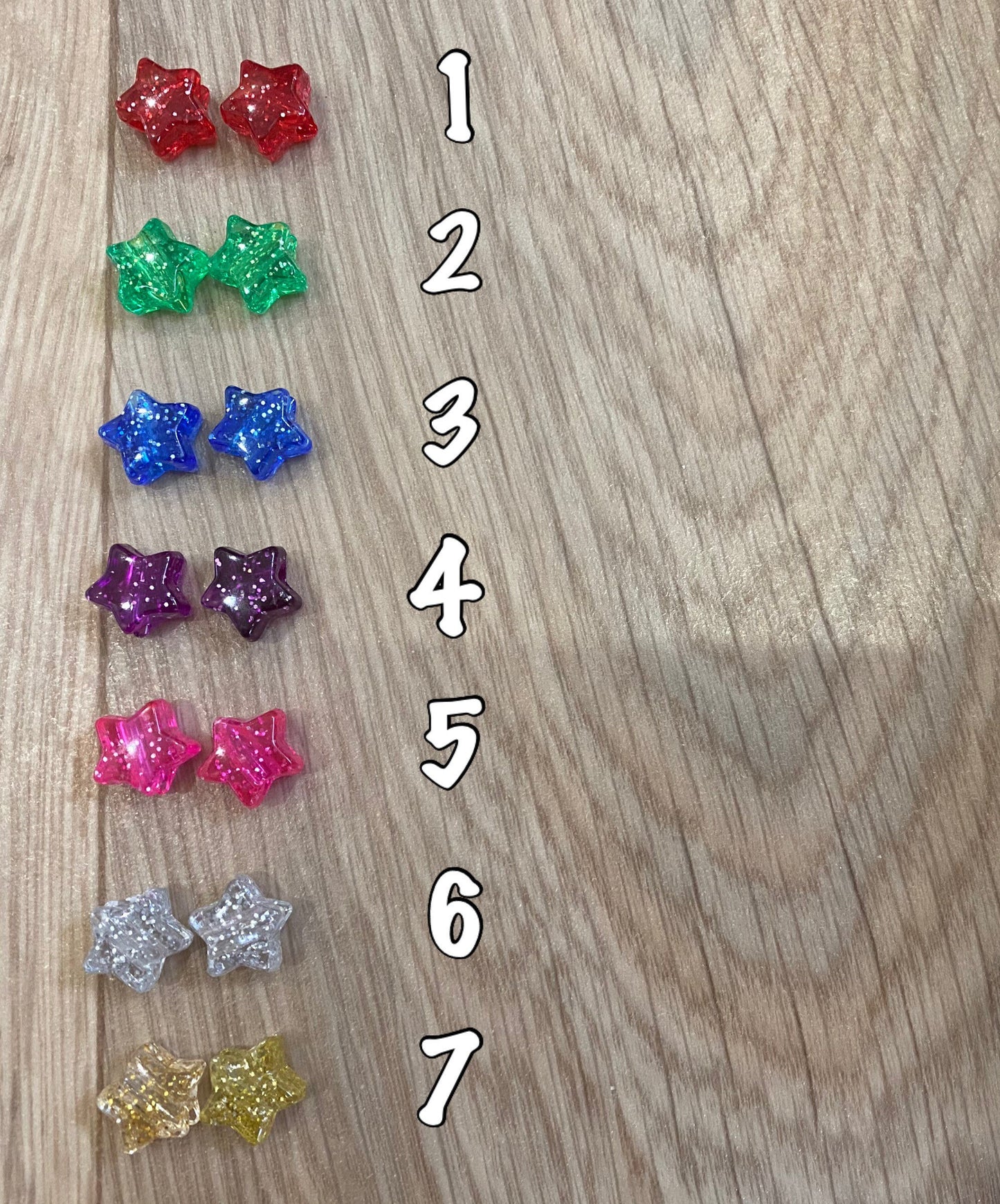 Star Beads for Hearing Aids (pair)