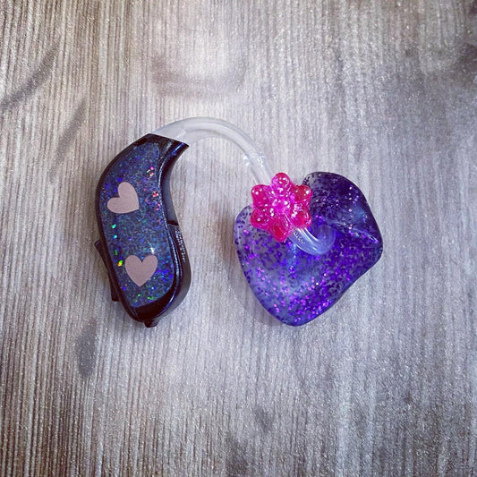 Flower Beads for Hearing Aids (pair)