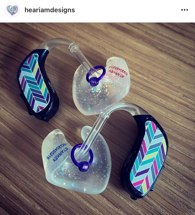 Purple Collection Ring Charms (pair)