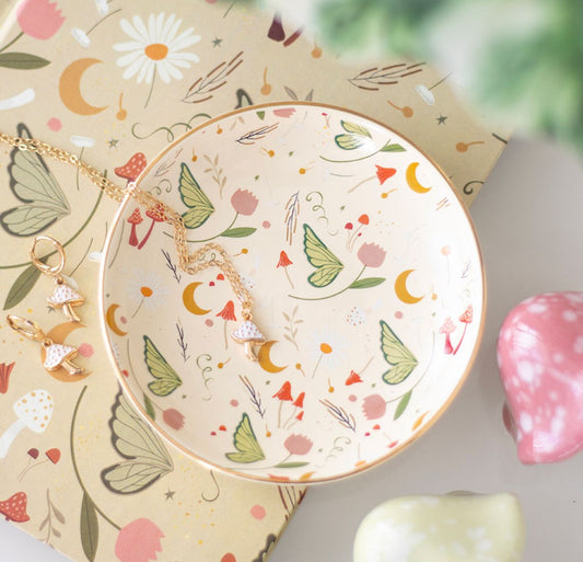 Fairy Folklore Ceramic Trinket Dish