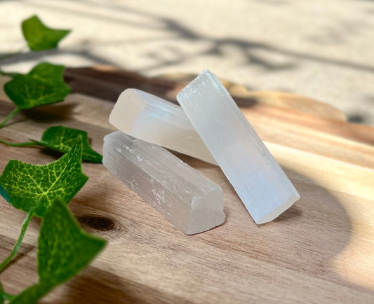 Satin Spar Selenite Sticks