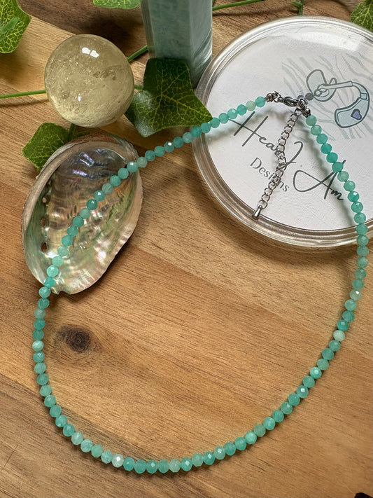 Salt & Sky Collection: Seafoam Necklace