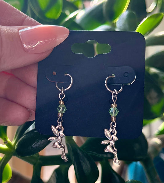 Silver Fairy Hearing Aid Charms