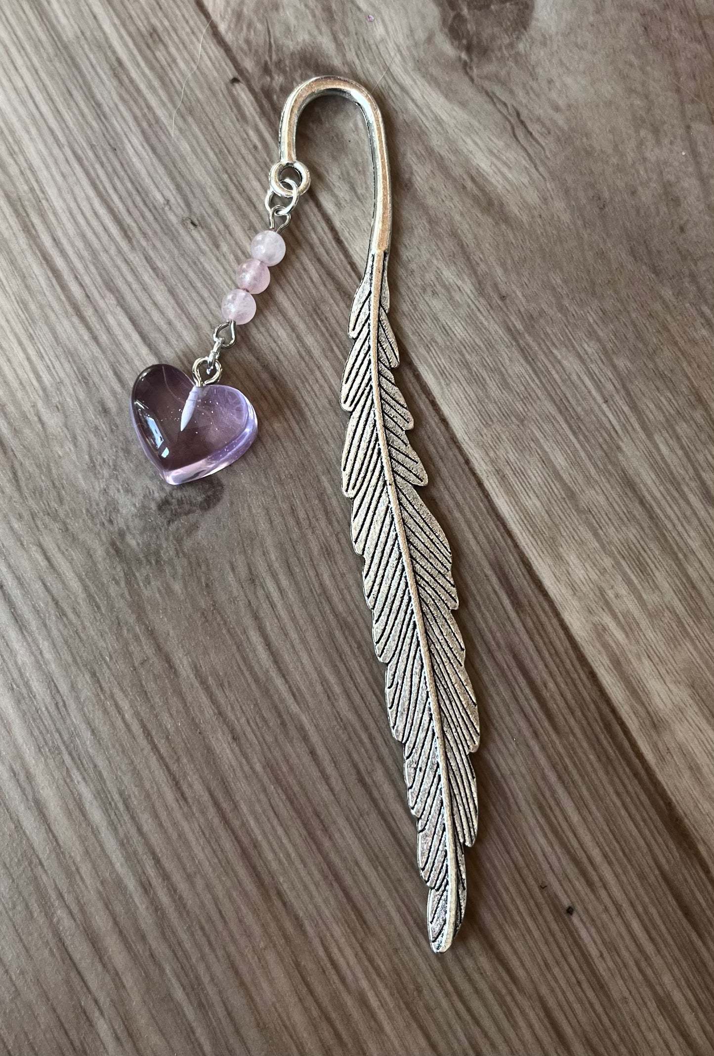 Crystal Feather Bookmarks