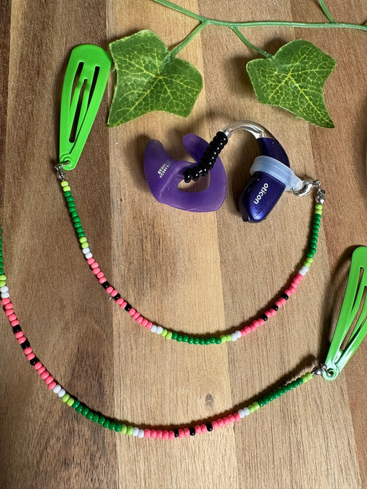 Slice of Summer Hearing Aid Retainer 🍉 - sold individually