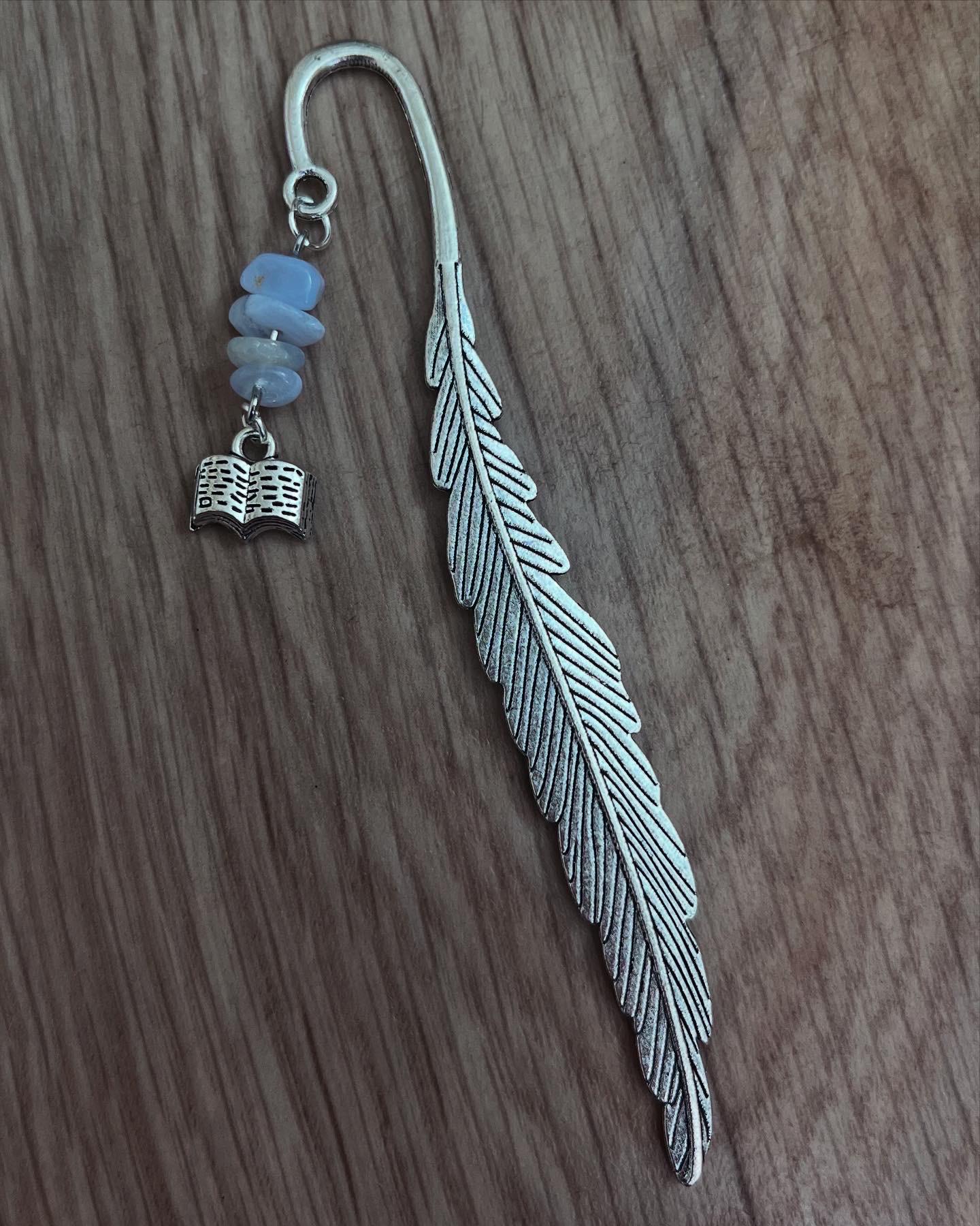 Crystal Feather Bookmarks