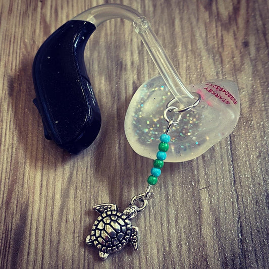 Turtle Hearing Aid Charms