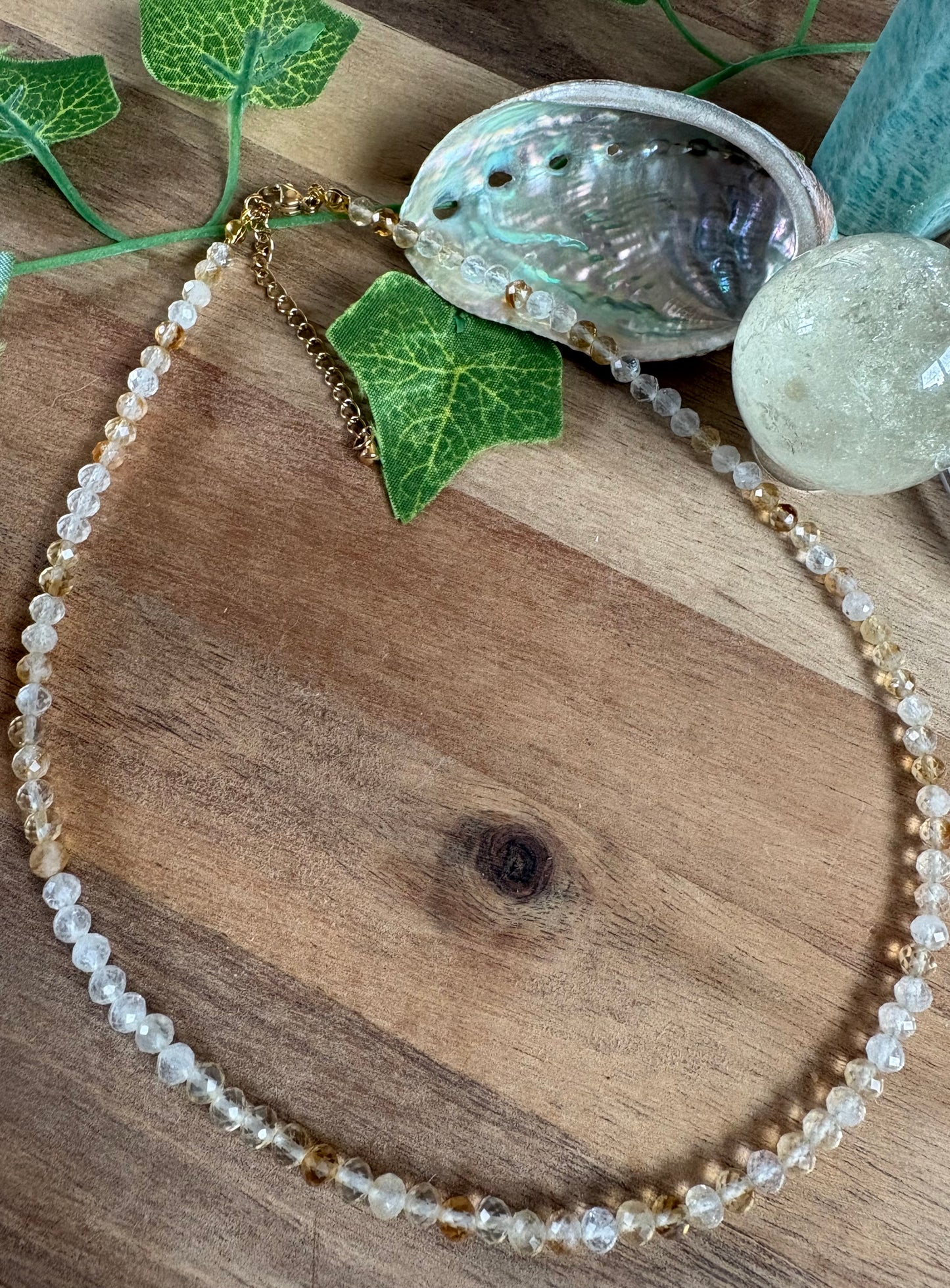 Salt & Sky Collection: Golden Hour Necklace