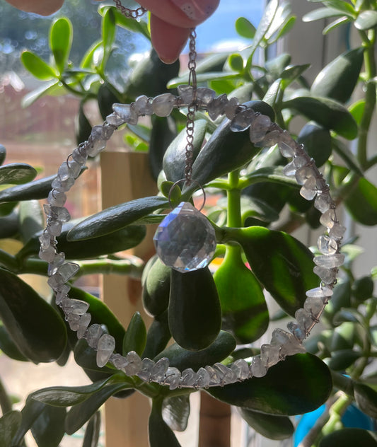 Medium Labradorite Suncatcher
