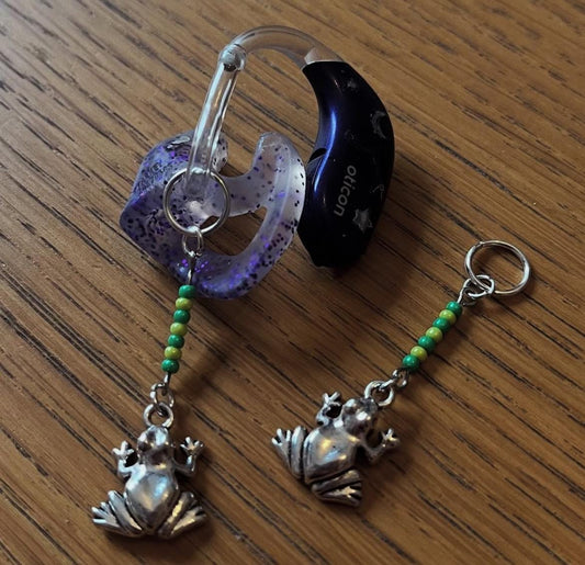 Frog Hearing Aid Charms