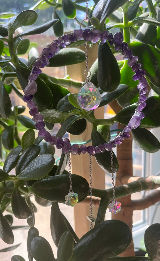 Medium Amethyst Suncatcher