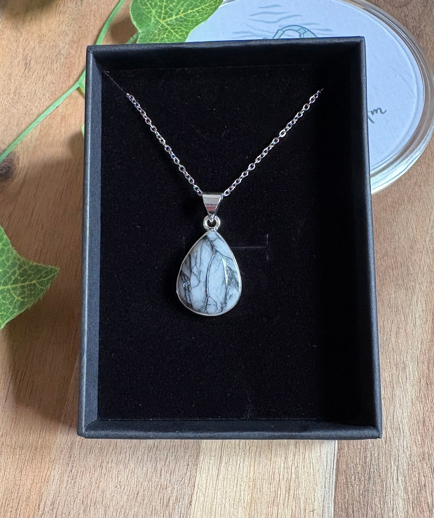 925 Sterling Silver Crystal Pendant Necklace – Choose Your Stone | Free 16” Chain | Optional Sterling Silver Upgrade