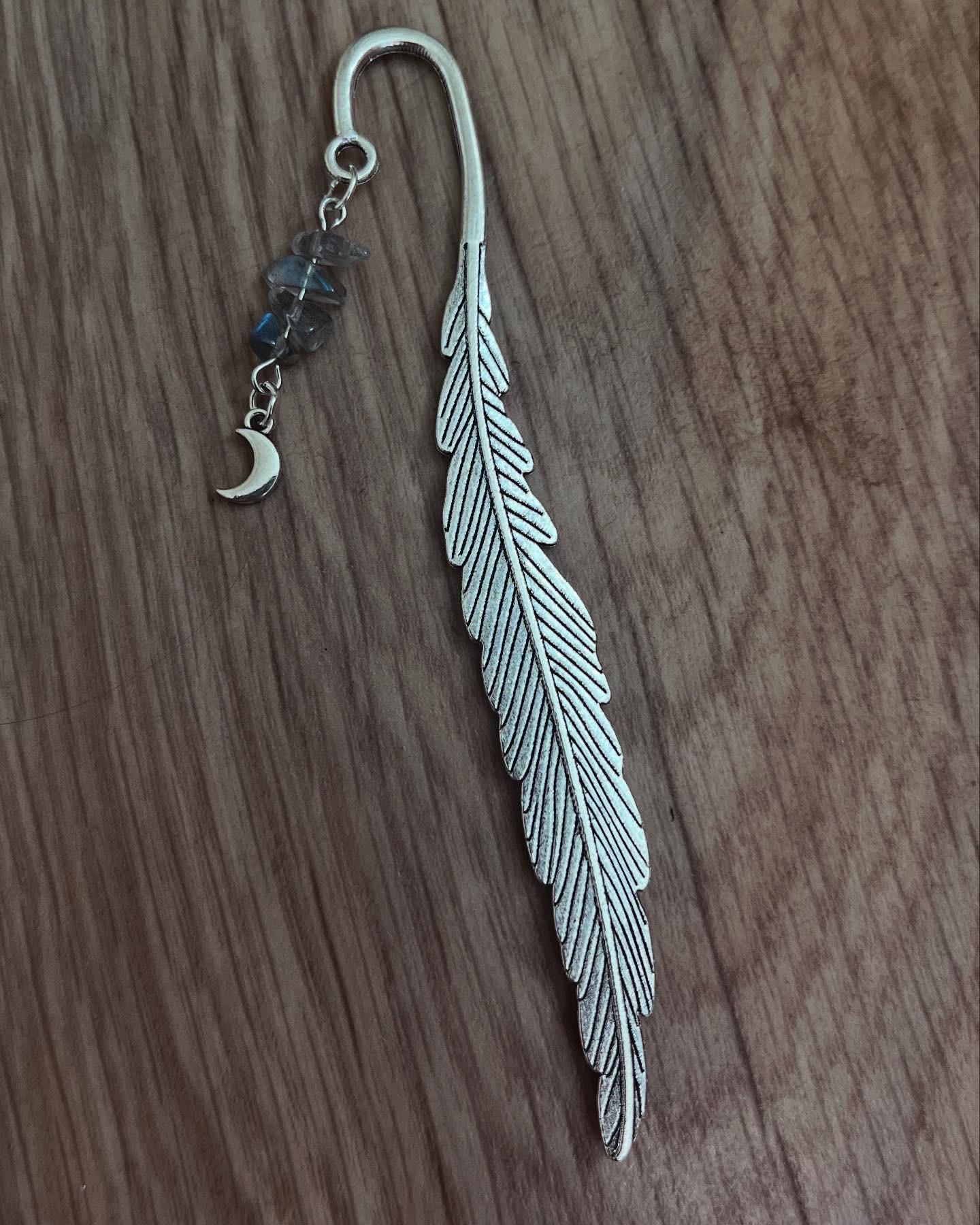 Crystal Feather Bookmarks
