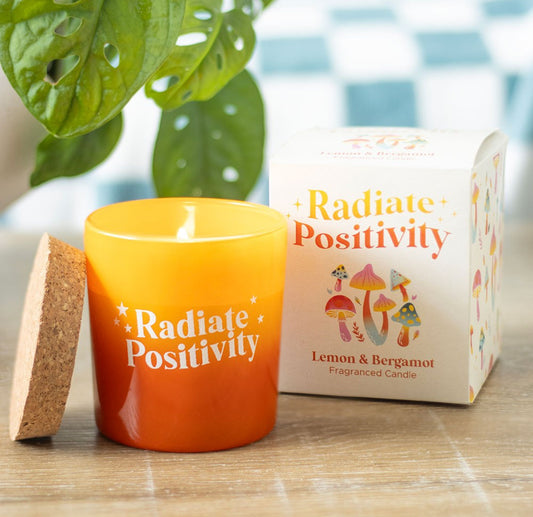 Radiate Positivity Lemon and Bergamot Candle