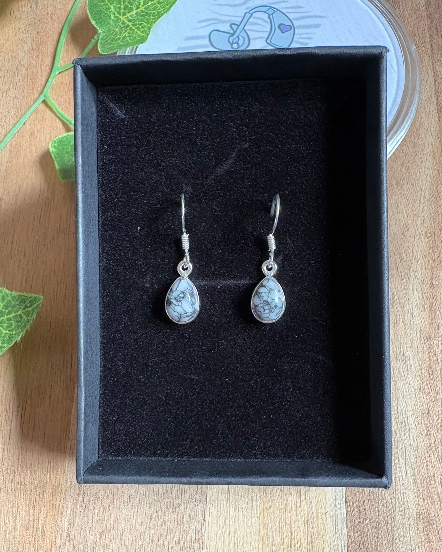 925 Sterling Silver Dangle Earrings – Crystal Collection