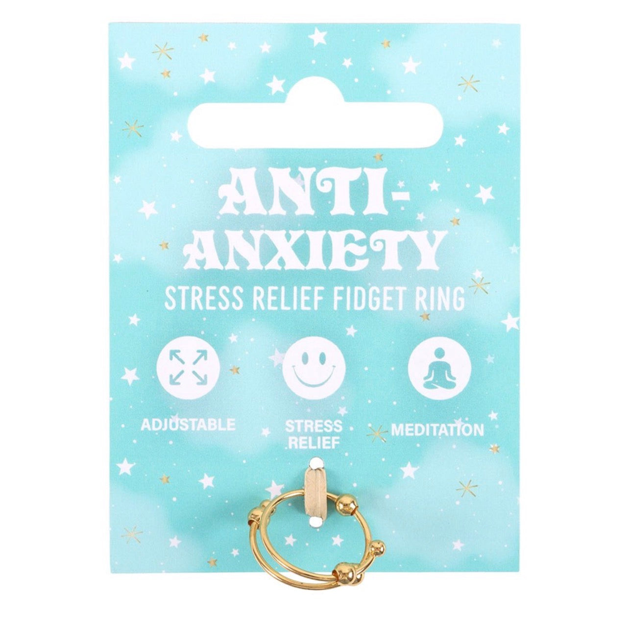Rain or Shine Anti-Anxiety Fidget Ring