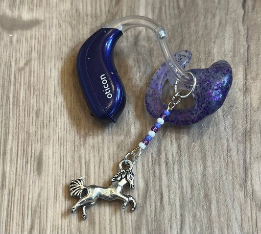 Horse Hearing Aid Charms