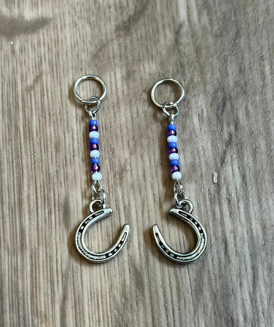 Horse Shoe Hearing Aid Charms