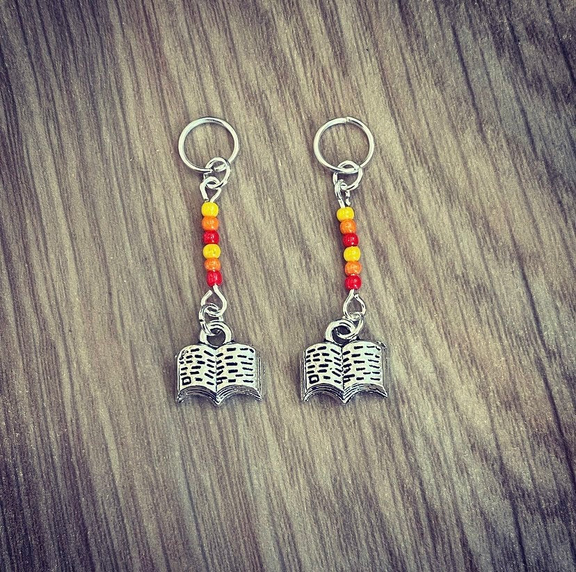 Book Lover Hearing Aid Charms