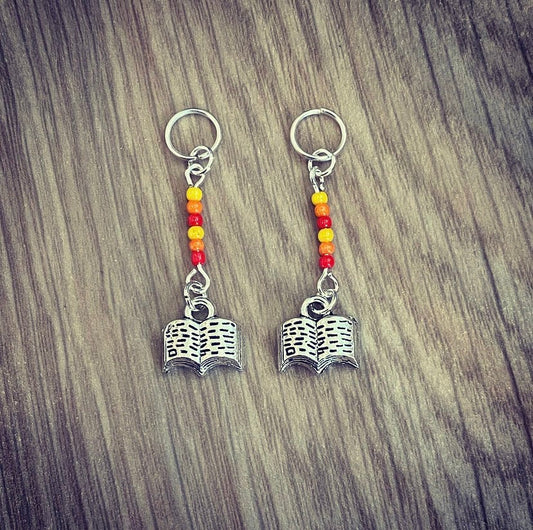 Book Lover Hearing Aid Charms
