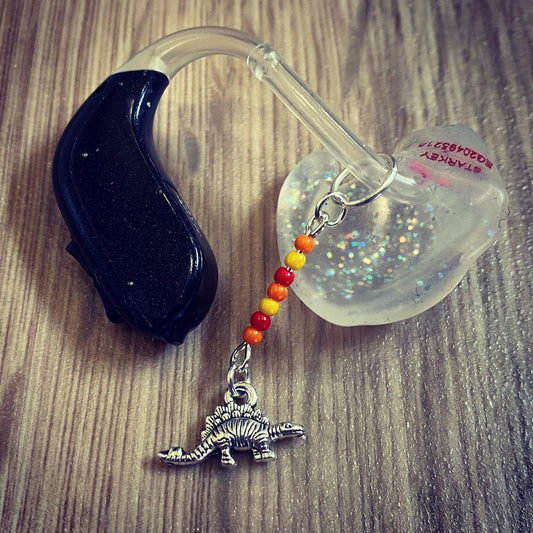Dinosaur Hearing Aid Charms
