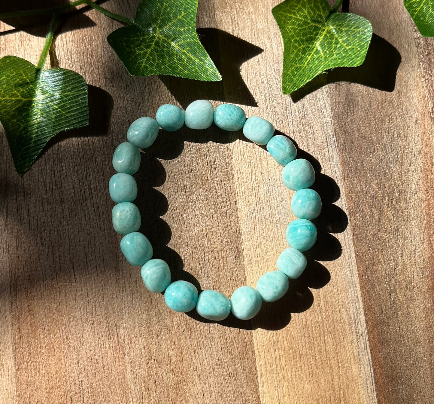 Elasticated Crystal Tumble Stone Bracelets - various crystals