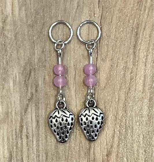 Strawberry Hearing Aid Charms