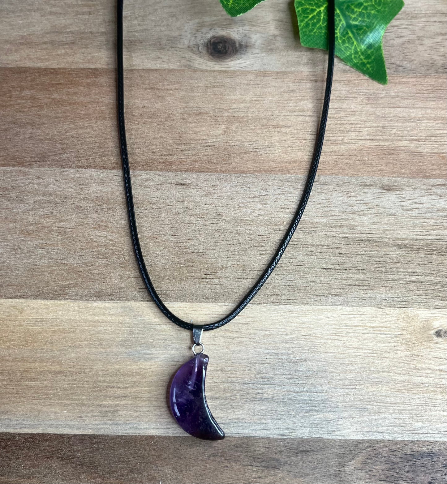 Crystal Moon Pendants