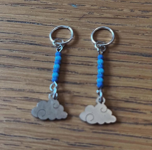 Cloud Hearing Aid Charms