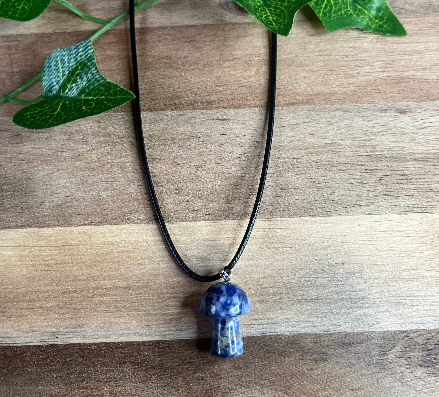 Crystal Mushroom Pendants
