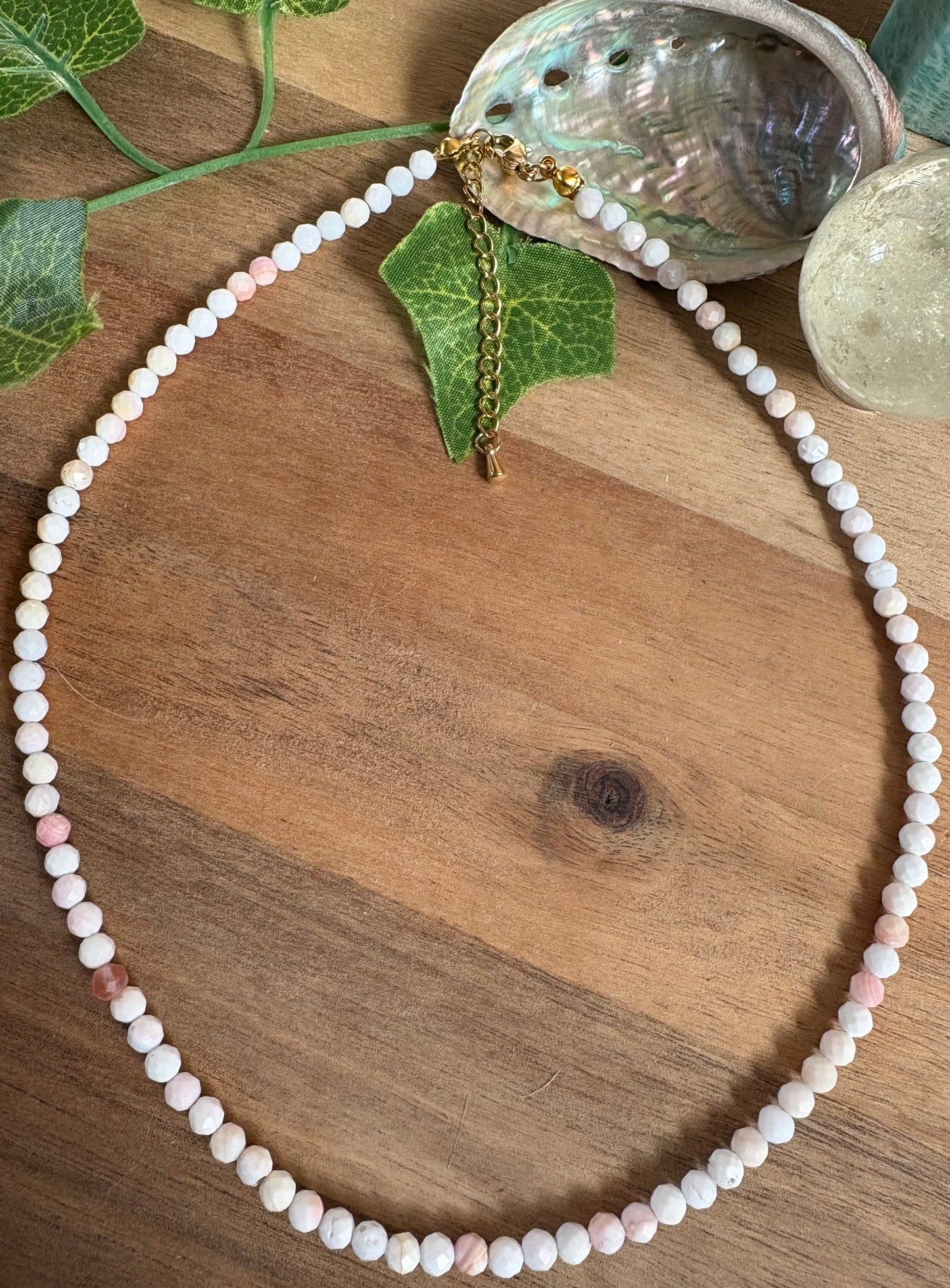 Salt & Sky Collection: Blush Tide Necklace