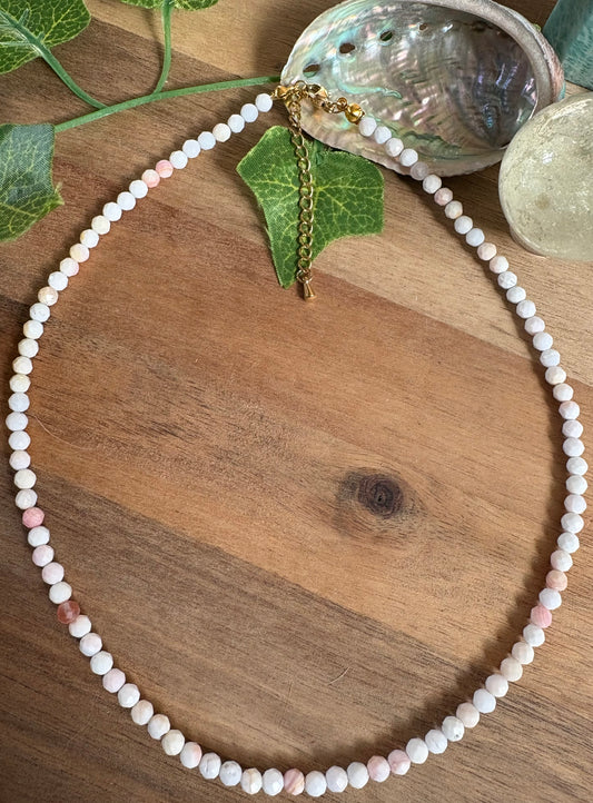 Salt & Sky Collection: Blush Tide Necklace