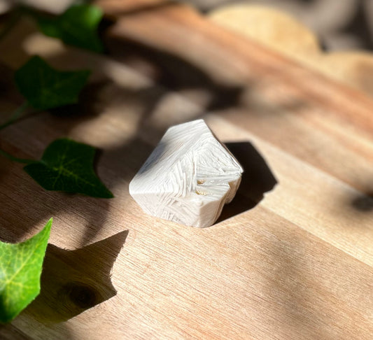 White Lace Agate Freeform