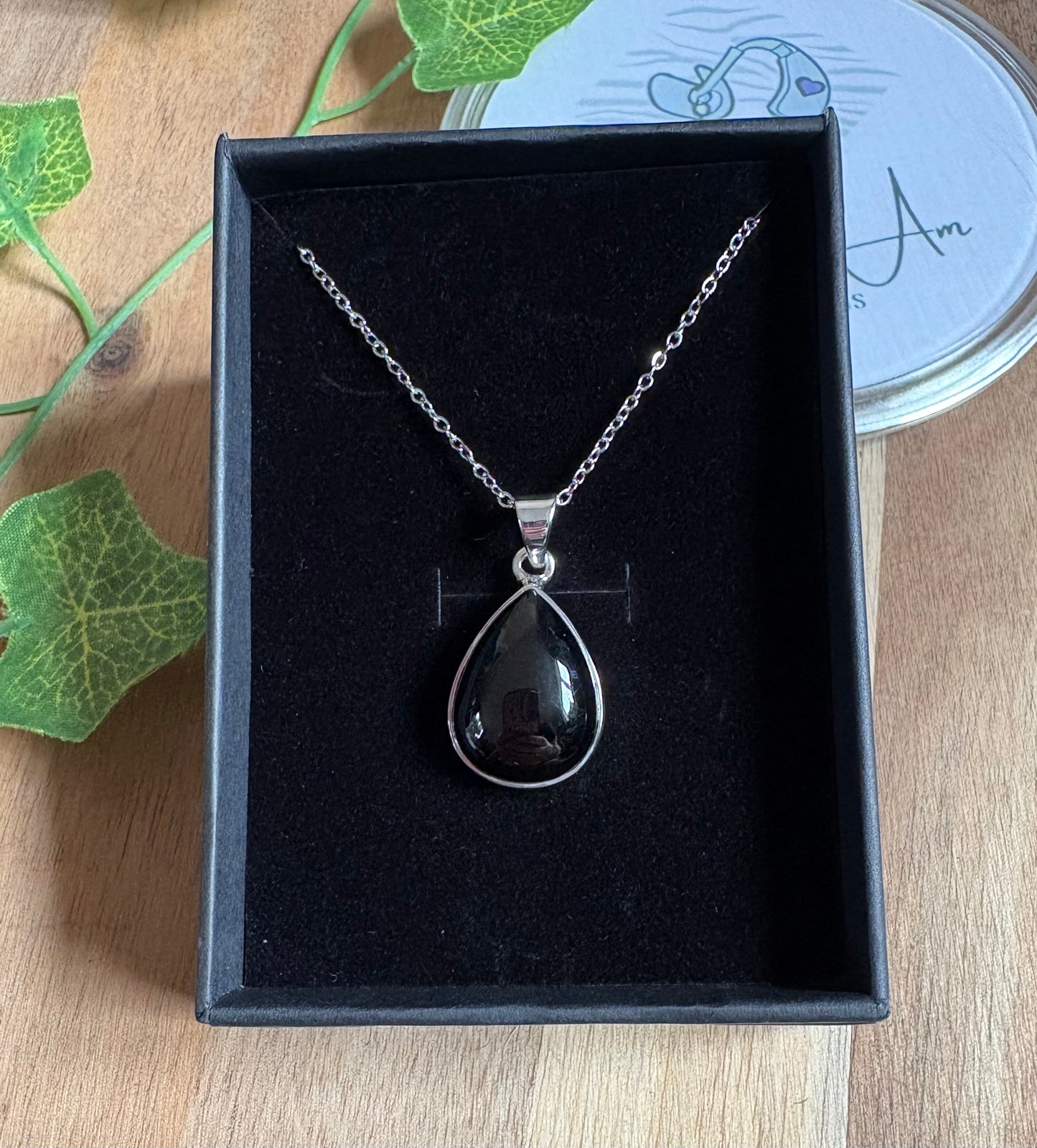 925 Sterling Silver Crystal Pendant Necklace – Choose Your Stone | Free 16” Chain | Optional Sterling Silver Upgrade