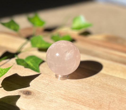 Rose Quartz Sphere #1
