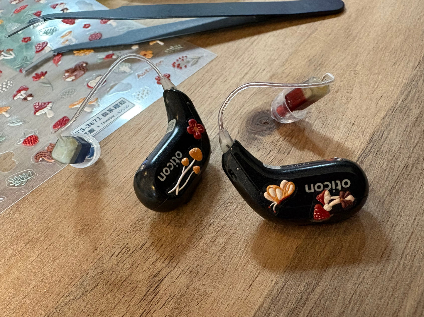 Hearing Aid Stickers - Various Designs