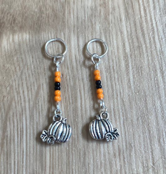 Pumpkin Hearing Aid Charms