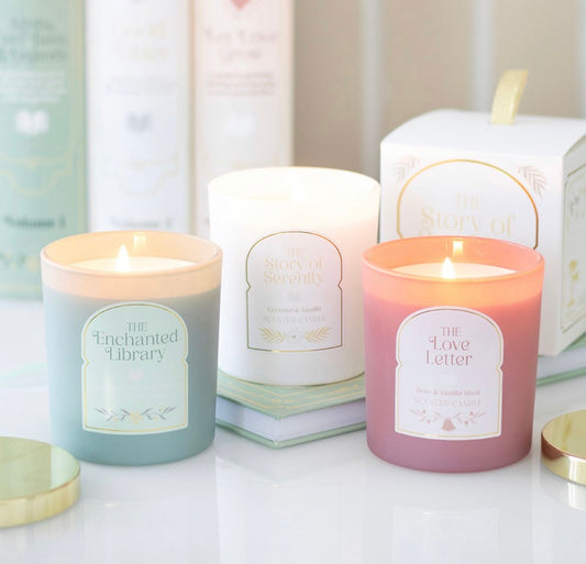 Bookworm Candle Collection – 3 Enchanting Scents